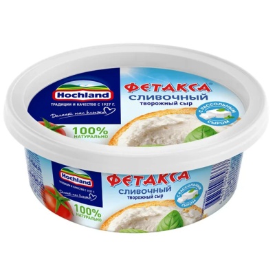 Сыр творожный Фетакса Сливочный 140 г(срок годн.23.11) Hochland