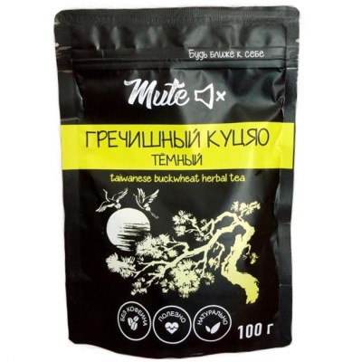 Чай Гречишный тёмный гранулированный 100 г Mute Чай Гречишный тёмный гранулированный 100 г Mute