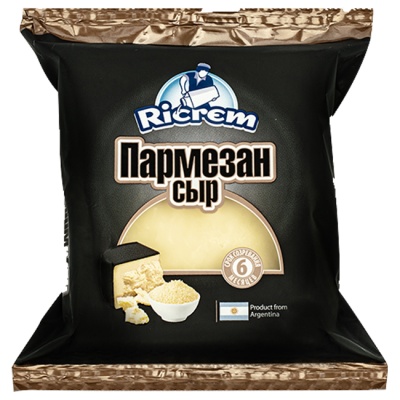 Сыр твердый Пармезан 180 г Ricrem
