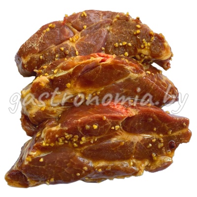 Стейк из свиной шеи "Асадо" в соусе терияки (весовой) охлажденный