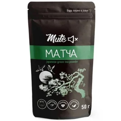 Зелёный чай Матча 50 г Mute Зелёный чай Матча 50 г Mute