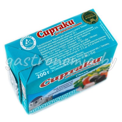 Сыр Классический для греческого салата 200 г Сиртаки