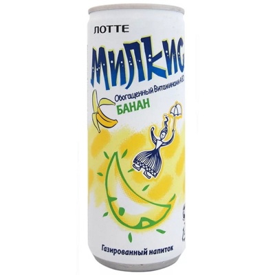 Напиток Milkis Банан 250 мл Lotte