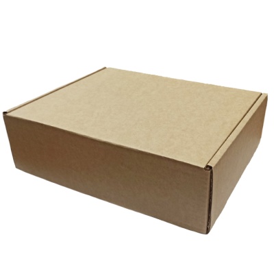 Коробка подарочная 31 х 25 х 9,5 см (гофроящик) крафт Коробка подарочная 31 х 25 х 9,5 см (гофроящик) крафт