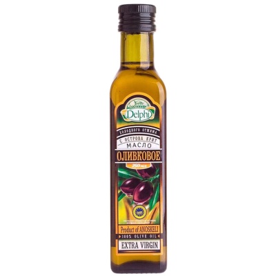 Масло оливковое нерафинированное 250 мл Delphi Масло оливковое нерафинированное 250 мл Delphi