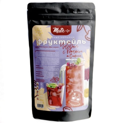 Чайный напиток Фруктейль "Чабрец с ромашкой и вишней" 200 г Mute Чайный напиток Фруктейль "Чабрец с ромашкой и вишней" 200 г Mute