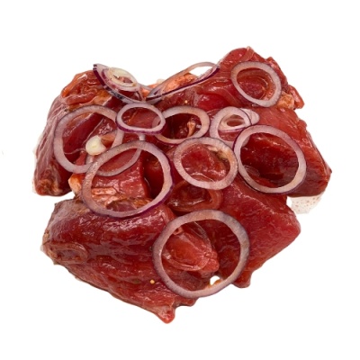 Шашлык из свинины в свекольно-пивном маринаде (весовой) охлажденный