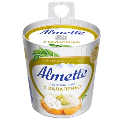 Сыр творожный с халапеньо 150 г Almette Сыр творожный с халапеньо 150 г Almette