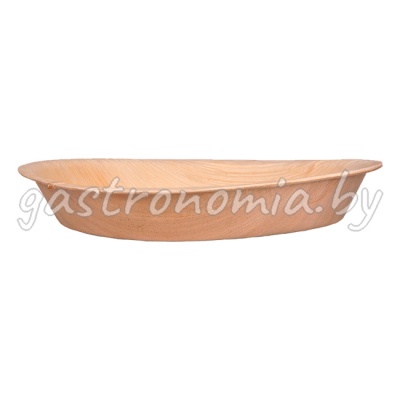 Глубокая круглая тарелка 25 см из пальмовых листьев Глубокая круглая тарелка 25 см из пальмовых листьев