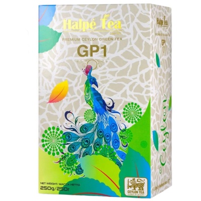 Чай зеленый байховый "Ган Паудер" 250 г Halpe Tea Чай зеленый байховый "Ган Паудер" 250 г Halpe Tea