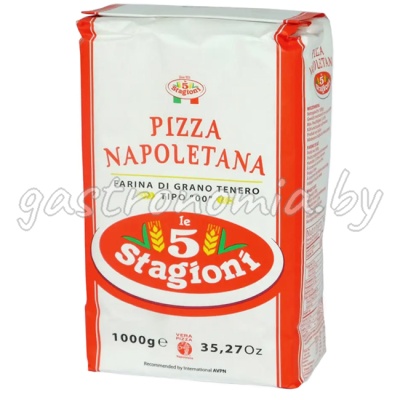 Мука пшеничная Pizza Napoletana 1000 г Le 5 Stagioni