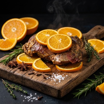 Бедро индейки в медово-апельсиновом маринаде (весовое) охлажденное