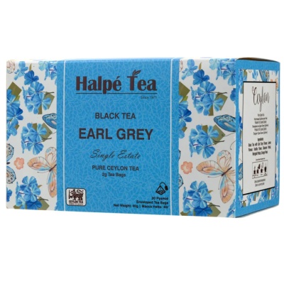 Чай чёрный байховый "Эрл Грей" 40 г (20 пирамидок по 2 г) Halpe Tea Чай чёрный байховый "Эрл Грей" 40 г (20 пирамидок по 2 г) Halpe Tea
