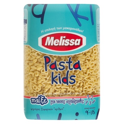 Макароны "НАМБЕРС" (детские) 500 г Melissa