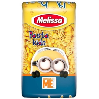 Макароны "МИНЬОНЫ" (детские) 500 г Melissa