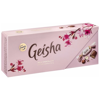 Набор конфет GEISHA с начинкой из тертого ореха 250 г Fazer