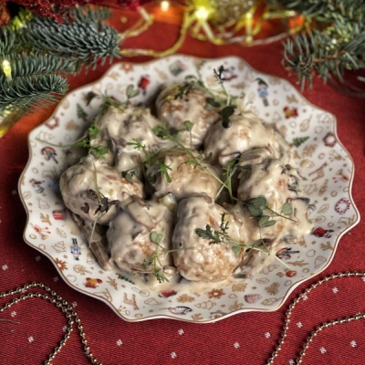 ПРЕДЗАКАЗ - Котлеты праздничные запеченные в грибном соусе 730 г