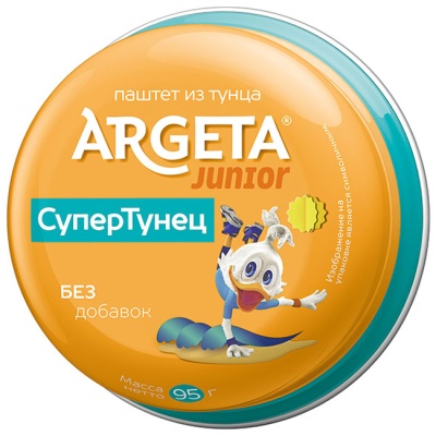 Паштет из тунца JUNIO 95 г ARGETA Паштет из тунца JUNIO 95 г ARGETA