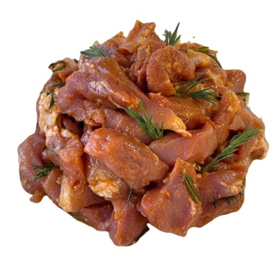 Поджарка из свиной лопатки с розмарином (весовая) охлажденная