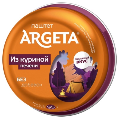 Паштет из куриной печени 95 г ARGETA