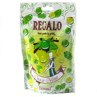 Шоколадное драже с ментолом REGALO 60 г (срок годн.21.11) FARMAND