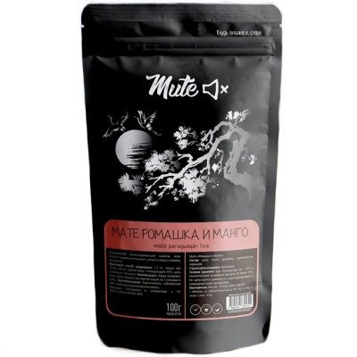 Чай Мате "Ромашка-манго" 100 г Mute