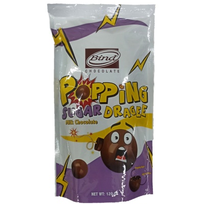 Драже взрывная карамель в молочном шоколаде 120 г BIND