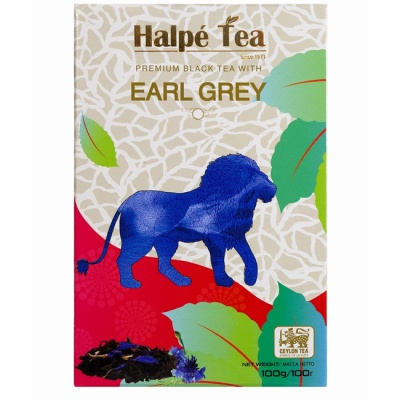 Чай черный байховый "Эрл Грей" (крупнолистовой) 100 г Halpe Tea Чай черный байховый "Эрл Грей" (крупнолистовой) 100 г Halpe Tea