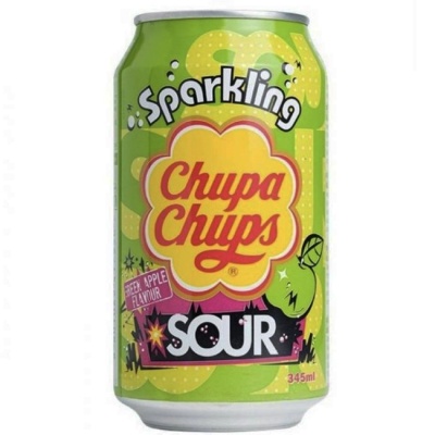 Напиток Кислое зеленое яблоко 345 мл Chupa Chups Напиток Кислое зеленое яблоко 345 мл Chupa Chups
