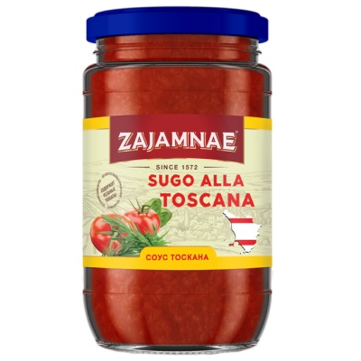 Соус томатный "Тоскана" 370 г ZAJAMNAE 
