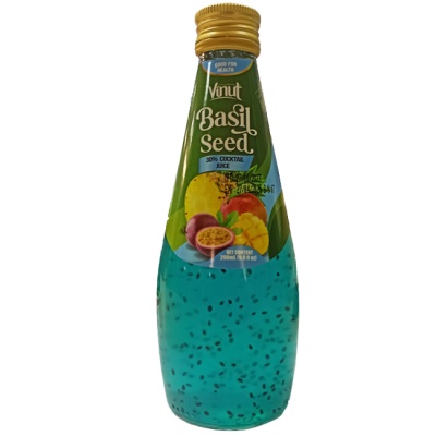 Напиток мультифруктовый и семенами базилика 290 мл Vinut