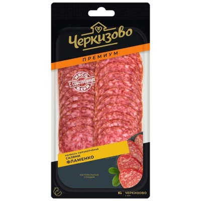 Колбаса сырокопч. Салями Фламенко (нарезка)100 г(срок годн.22.12/06.01)Черкизово