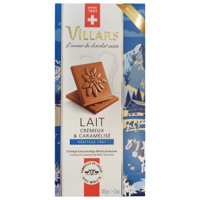 Молочный шоколад 30% 100 г Villars